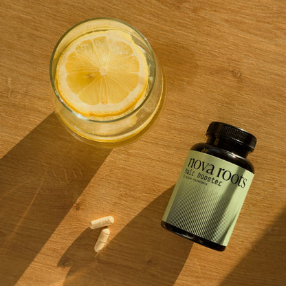 NovaRoots Hair Booster - Vitamíny na vlasy pre ženy a mužov